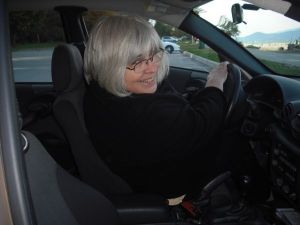 Gloria Lemay Showing me the sights of Vancouver Gloria Lemay in Car