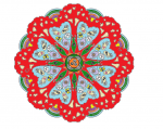 coloured mandala
